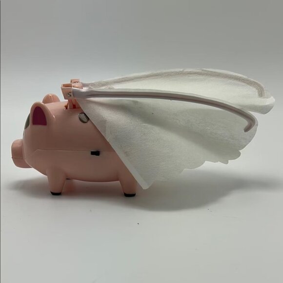 Vintage Flying Pig Toy Battery Operated Pink used - Picture 10 of 13